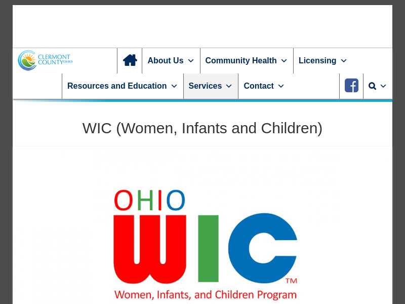 Batavia, OH WIC Programs, WIC Clinics, and WIC Office Locations